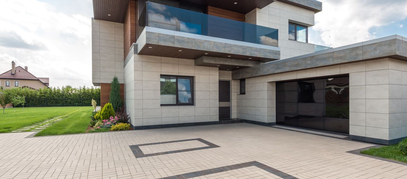 Casa moderna com garagem